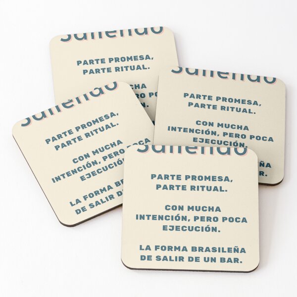 Item preview, Saliendo designed and sold by As we say in Brasil: .