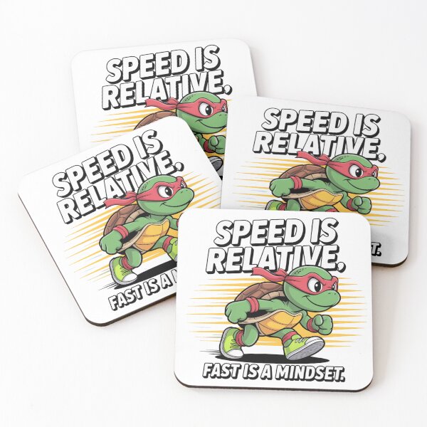 Item preview, Speed Is Relative Fast is a Mindset | T-Shirt designed and sold by NicolasGlowArt.