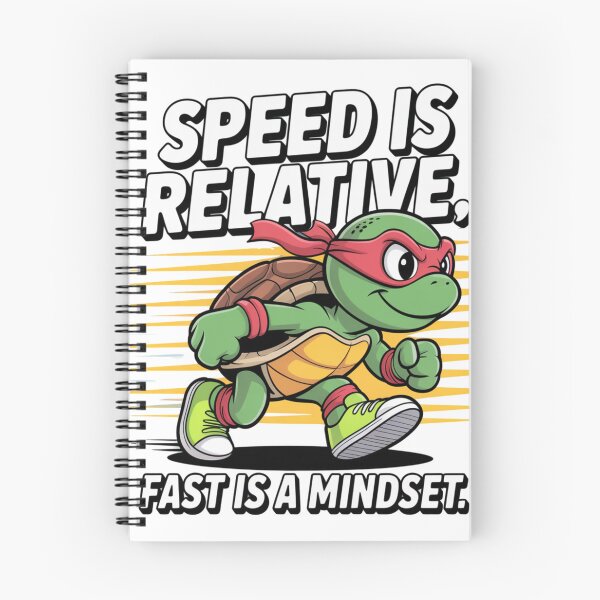Item preview, Speed Is Relative Fast is a Mindset | T-Shirt designed and sold by NicolasGlowArt.