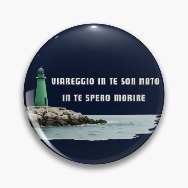 Item preview, Viareggio in te son nato in te spero morire designed and sold by Lucia Mancuso.
