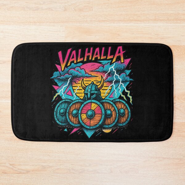 Item preview, Viking Shield Wall Valhalla Norse Retro  designed and sold by TomFrontierArt.