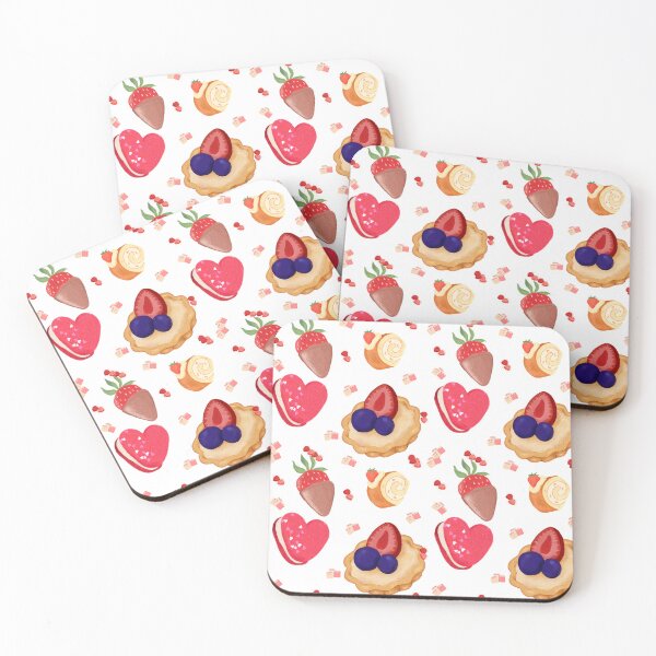 Item preview, Sweet Treats Seamless Pattern – Kawaii Bakery Dessert Design designed and sold by RMpc.