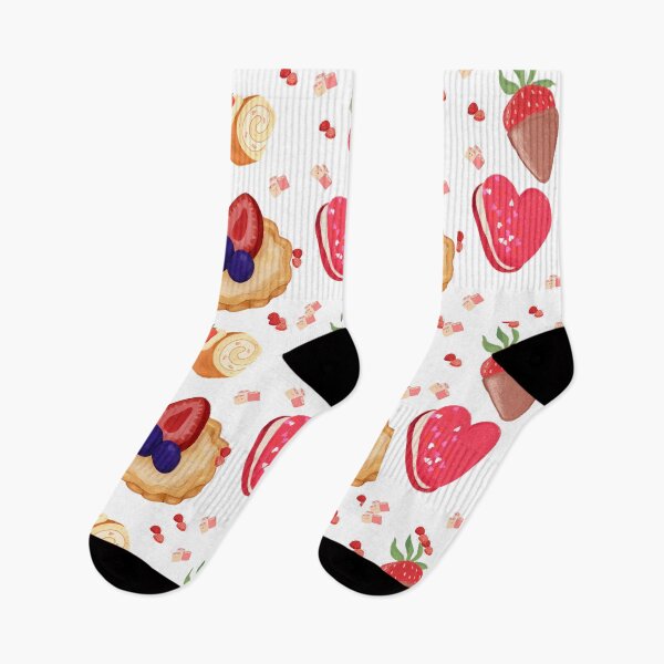 Item preview, Sweet Treats Seamless Pattern – Kawaii Bakery Dessert Design designed and sold by RMpc.