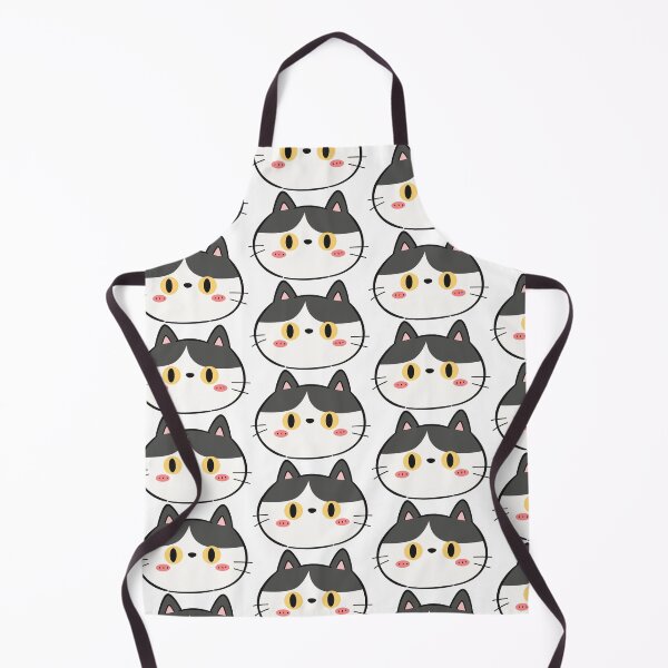 Item preview, Funny cat face doodle cartoon designed and sold by aleandrociao.