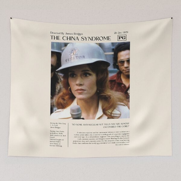 Item preview, The China Syndrome movie poster designed and sold by annaseditss.