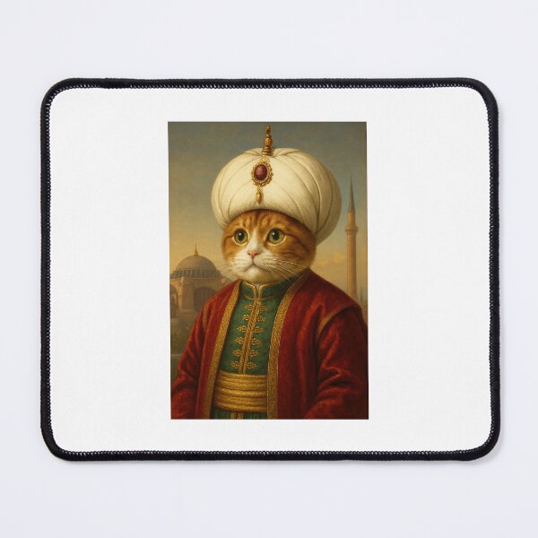 Item preview, Turkish cat in Istanbul, Ottoman Sultan style designed and sold by mrsupicku.