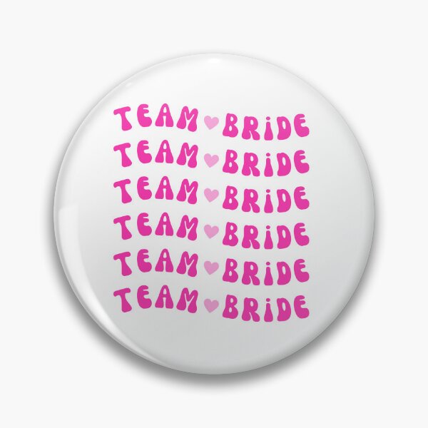Item preview, Team Bride Pink Bubble Bachelorette designed and sold by zoewhite3.