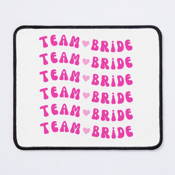 Artikelvorschau, Team Braut Pink Bubble Bachelorette entworfen und verkauft von zoewhite3.