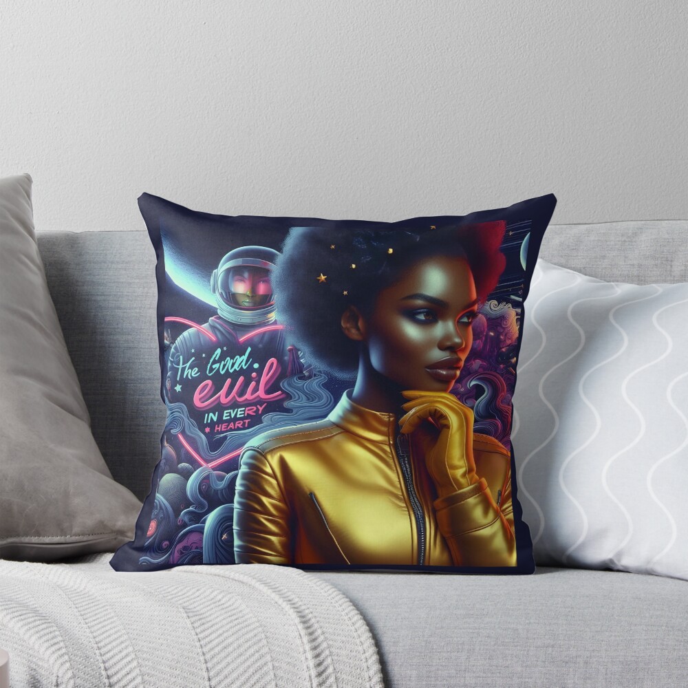 Item preview, Throw Pillow designed and sold by VoodooStore.