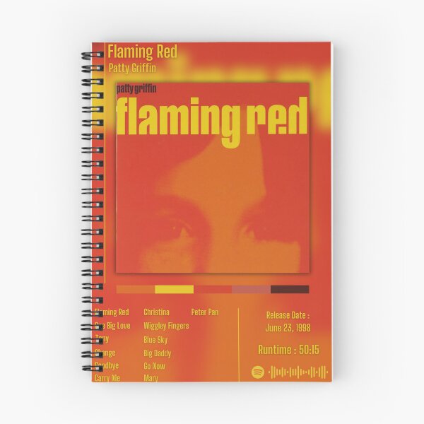 Item preview, Flaming red patty griffin album poster designed and sold by annaseditss.