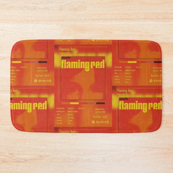 Item preview, Flaming red patty griffin album poster designed and sold by annaseditss.