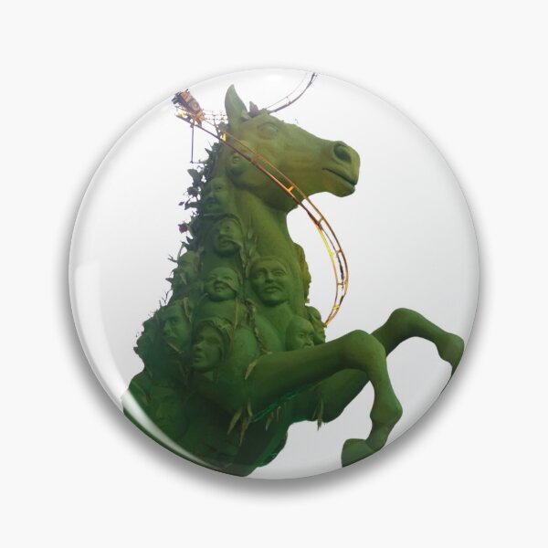 Item preview, Green Horse of Shared Journeys designed and sold by vivreluxury.