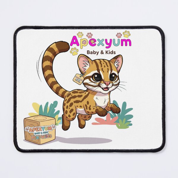 Item preview, MINI OCELOT APEXYUM BABY & KIDS MINI WILD COLLECTION designed and sold by APEXYUM.