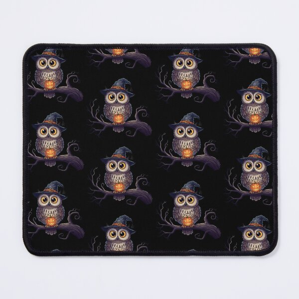 Item preview, Halloween Owl | Spooky-Cute and Enchanting Forest-Inspired Graphic designed and sold by Tw1nsAIArt.