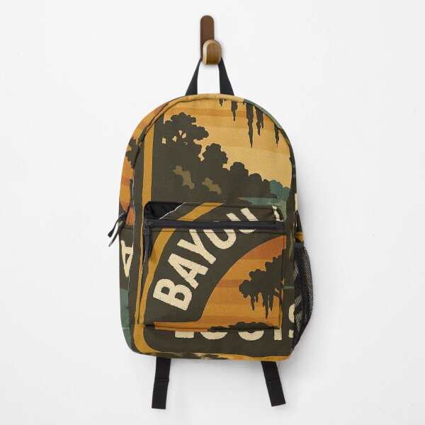 Item preview, Bayou Lafayette Louisiana Retro Travel Badge designed and sold by Slubor.