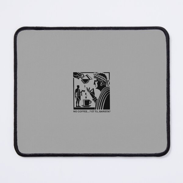 Item preview, no coffee et tu barista 1 designed and sold by coffee-life-designs.