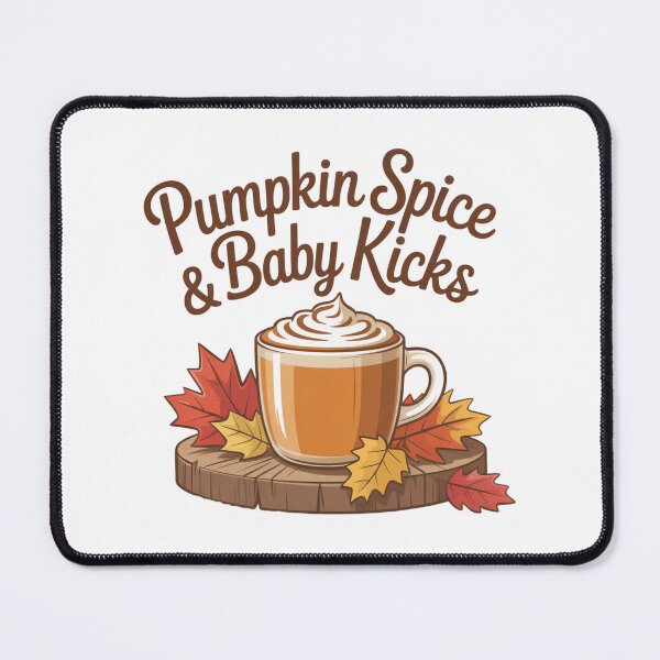 Item preview, Pumpkin Spice & Baby Kicks designed and sold by theartfulaspie.