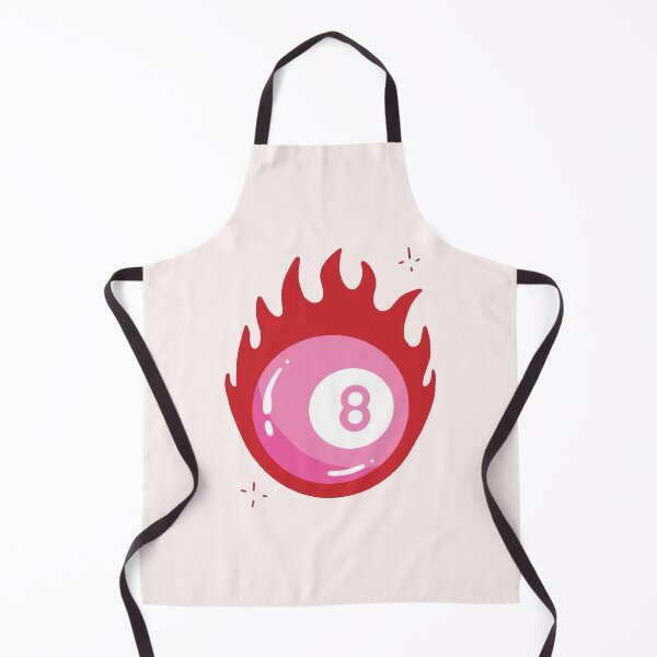 Item preview, Flaming Hot Pink Eight Ball designed and sold by lea-lani.