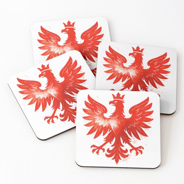Aperçu de l'œuvre Pologne Polska Aigle Drapeau Cadeau Cool créée et vendue par Pineapple-Tree.