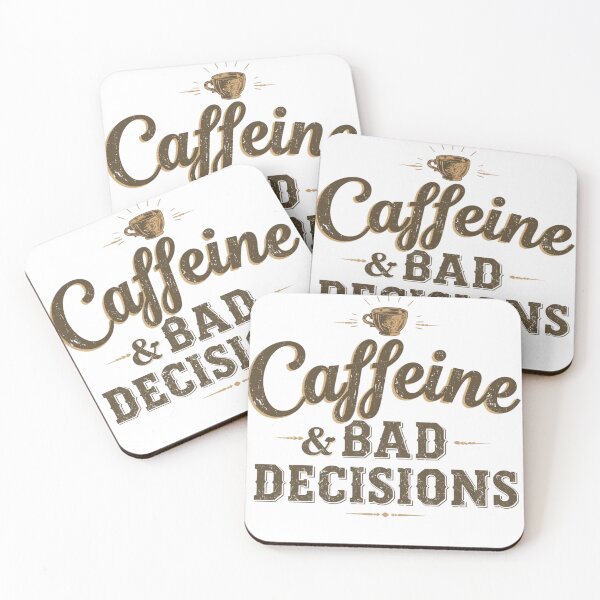 Item preview, Caffeine and Chaos Funny Vintage Tee | Coffee Lover Quote Shirt designed and sold by doumayoub.