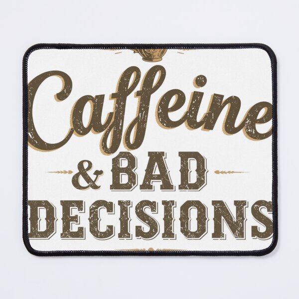 Item preview, Caffeine and Chaos Funny Vintage Tee | Coffee Lover Quote Shirt designed and sold by doumayoub.