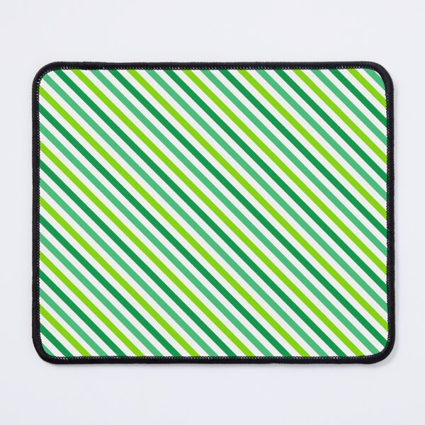 Item preview, St. Patricks Day Oblique Green Stripes Collection designed and sold by TrendyDesigne412.