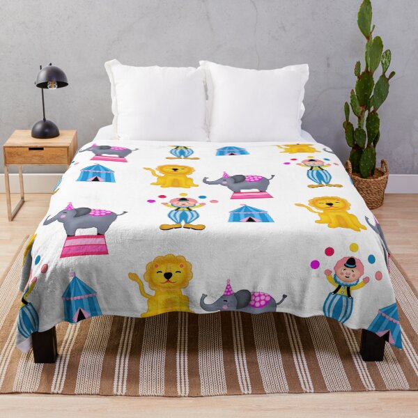 Item preview, Circus time, lion, elephant, circus tent, clown, girls, boys, infant, toddler, kids clothing designed and sold by BellaRcompany.