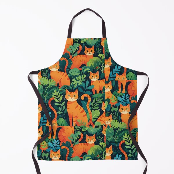 Item preview, Orange Cat Pattern designed and sold by PatronesKawai.