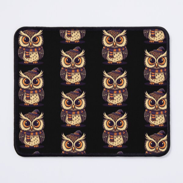 Item preview, Halloween Owl | Spooky-Cute and Enchanting Forest-Inspired Graphic designed and sold by Tw1nsAIArt.