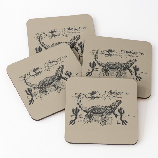 Item preview, desert lizards, desert gecko, desert reptile  designed and sold by Half Mess.