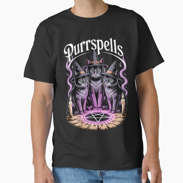 Item preview, Coven of purring cats and spells designed and sold by jbfart.