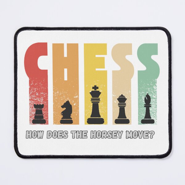 Item preview, Chess - how does the horsey move? designed and sold by HeathWayPrints.
