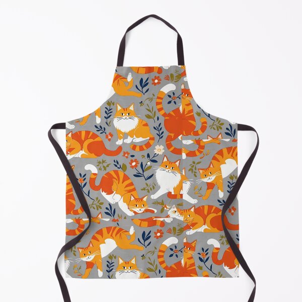 Item preview, Orange Cat Pattern designed and sold by PatronesKawai.