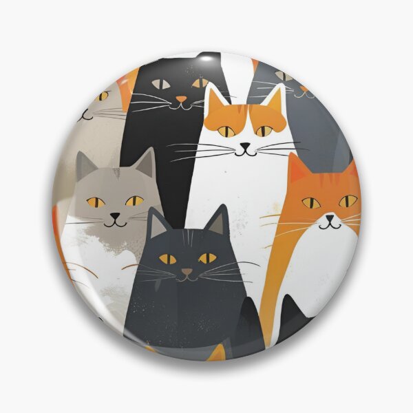 Item preview, Orange Cat Pattern designed and sold by PatronesKawai.