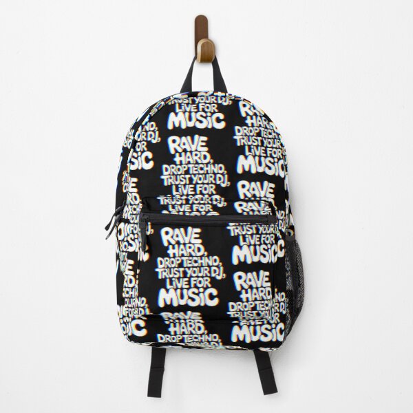 Item preview, Rave Hard Drop Techno | EDM Quote Design for Ravers & DJs designed and sold by Qudkin.