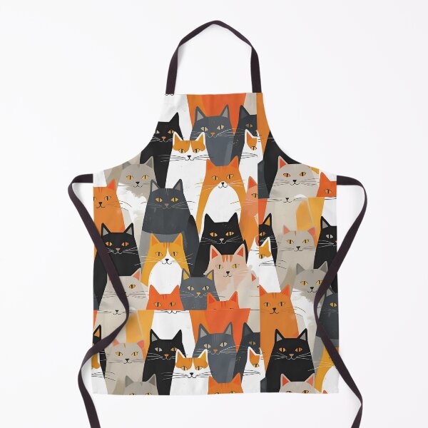 Item preview, Orange Cat Pattern designed and sold by PatronesKawai.