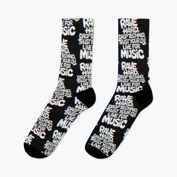 Item preview, Rave Hard Drop Techno | EDM Quote Design for Ravers & DJs designed and sold by Qudkin.