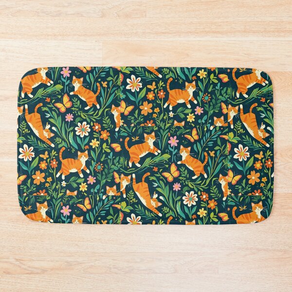 Item preview, Orange Cat Pattern designed and sold by PatronesKawai.