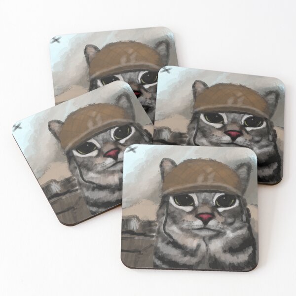 Item preview, Cat of War designed and sold by DieselBathgate.