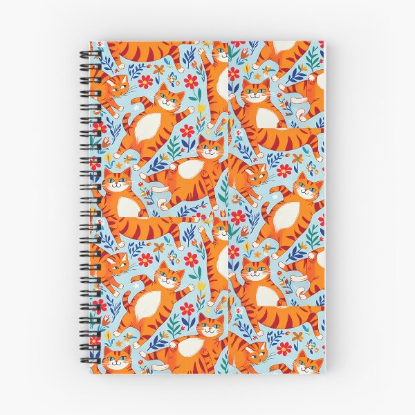 Item preview, Orange Cat Pattern designed and sold by PatronesKawai.