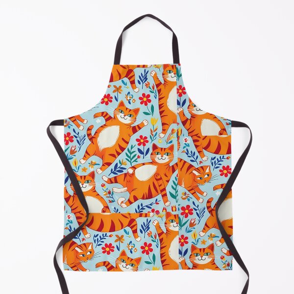 Item preview, Orange Cat Pattern designed and sold by PatronesKawai.