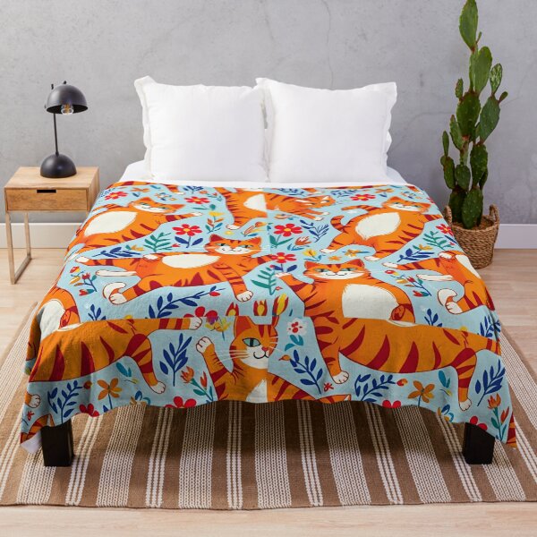 Item preview, Orange Cat Pattern designed and sold by PatronesKawai.