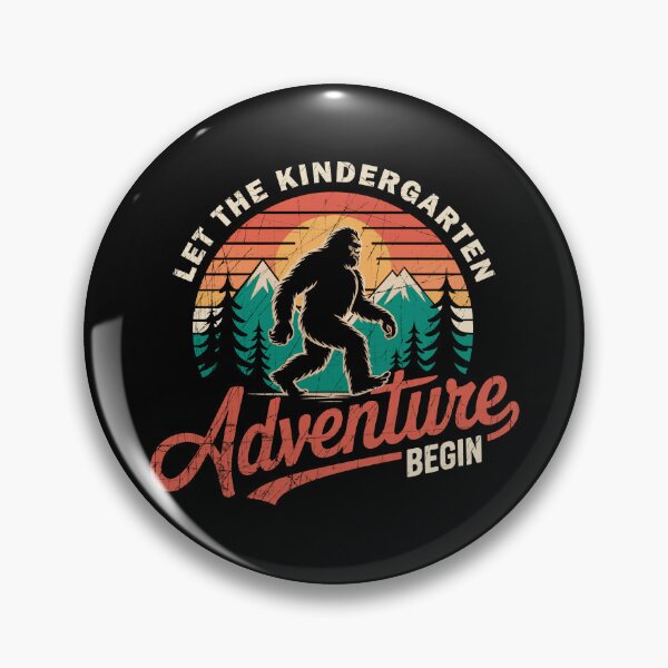 Item preview, Let The Kindergarten Adventure Begin Bigfoot Back To School designed and sold by G350.