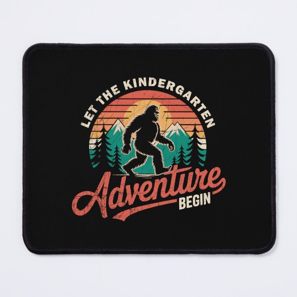 Item preview, Let The Kindergarten Adventure Begin Bigfoot Back To School designed and sold by G350.