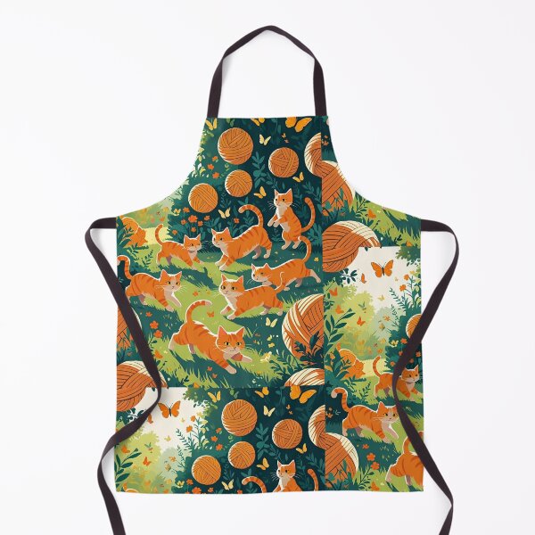 Item preview, Orange Cat Pattern designed and sold by PatronesKawai.