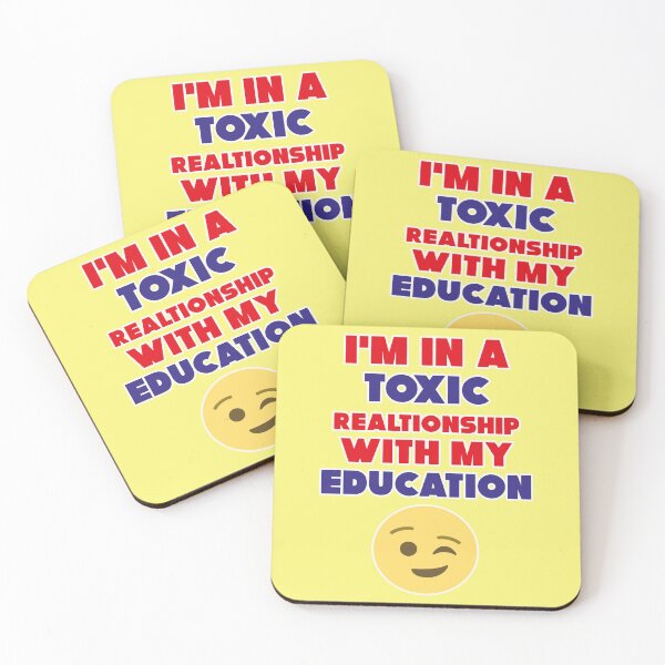 Item preview, I'm in a toxic relationship with my education designed and sold by Mauswohn.