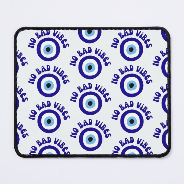 Item preview, No Bad Vibes Evil Eye designed and sold by lea-lani.