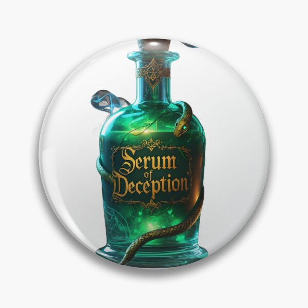 Artikelvorschau, Serum der Täuschung – Gothic Green Elixir entworfen und verkauft von Kamadiart.