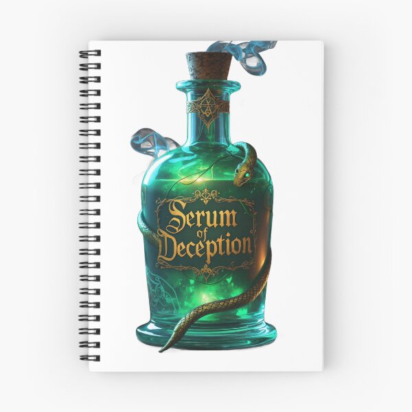 Item preview, Serum of Deception – Gothic Green Elixir designed and sold by Kamadiart.