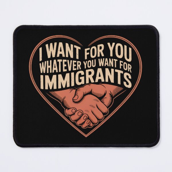 Item preview, I Want For You Whatever You Want For Immigrants designed and sold by NomadConceptions.